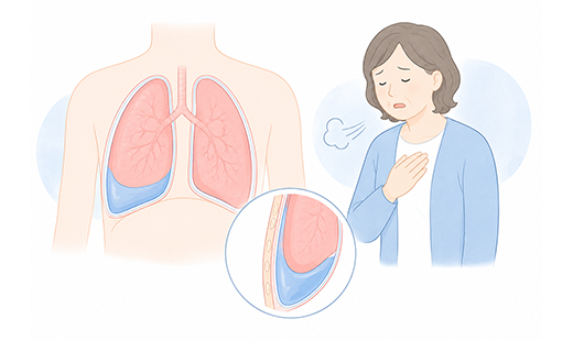 胸水とは？体内にたまる原因や検査・治療方法などを分かりやすく解説